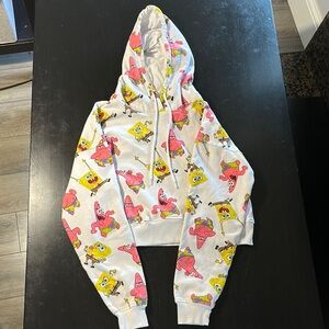 SpongeBob and Patrick Graphic Hoodie